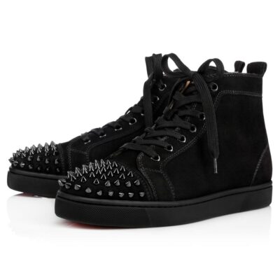 Messieurs Christian Louboutin Sneakers Hautes | Lou Spikes