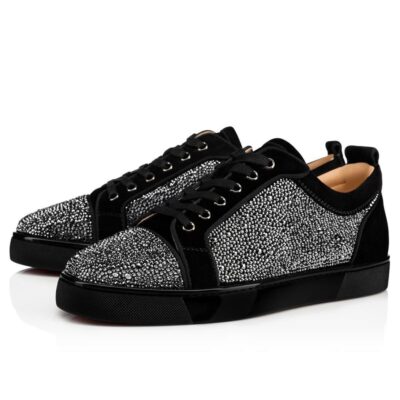 Messieurs Christian Louboutin Sneakers Basses | Louis Junior Strass