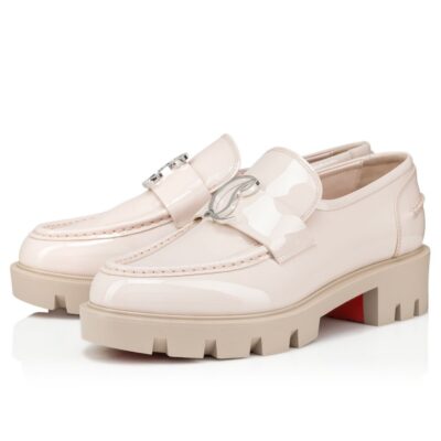 Mesdames Christian Louboutin Souliers Plats | Cl Moc Lug