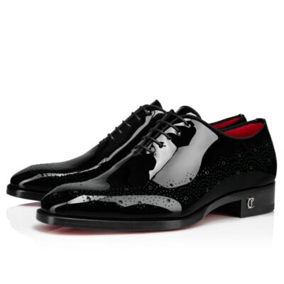 Messieurs Christian Louboutin Boucles & Souliers A Lacets | Corteobello