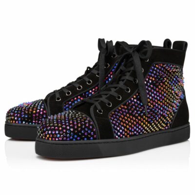 Messieurs Christian Louboutin Sneakers Hautes | Louis Strass Loubiguana