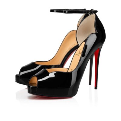 Mesdames Christian Louboutin Souliers A Plateforme | Round Chick Alta