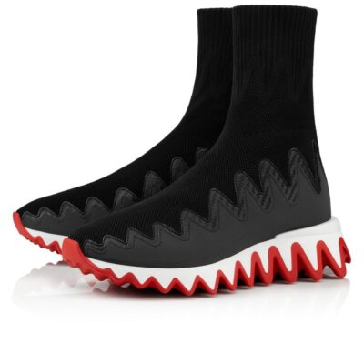 Mesdames Christian Louboutin Sneakers | Sharky Sock Woman