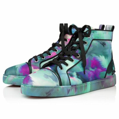 Messieurs Christian Louboutin Sneakers Hautes | Fun Louis